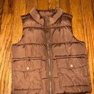 Old Navy Chocolate Brown Kids Vest